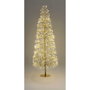 Sapin de Noël Home ESPRIT Doré 40 x 40 x 120 cm