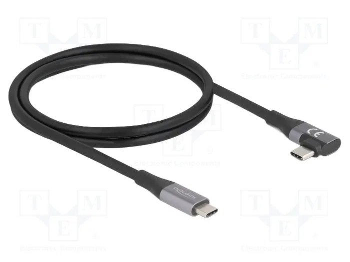 DELOCK Câble USB-C bidirectionnel 1m 40Gbps 240W DELOCK Câble USB-C bidirectionnel 1m 40Gbps 240W