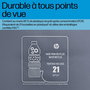 HP Sacoche pour PC portable 14 pouces, durable, 9 L, compartiment rembourré, résistante à l'eau, avec bandoulière amovible et garantie 3 ans