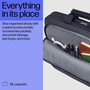 HP Sacoche pour PC portable 14 pouces, durable, 9 L, compartiment rembourré, résistante à l'eau, avec bandoulière amovible et garantie 3 ans