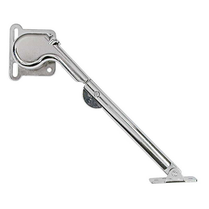 CEAM Compas - Bisagra à ressort réglable en finition nickel pour main droite - Pour porte à ouverture ascendante de cuisine, vitrine CEAM Compas - Bisagra à ressort réglable en finition nickel pour main droite - Pour porte à ouverture ascendante de cuisine, vitrine