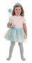 Creaciones Llopis - Déguisement Enfant Princesse des Glaces Bleu - Set Tutu, Diadème et Baguette Magique - Taille 3 à - 6 Ans