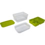 Emsa Clip&Go Boîte de conservation XL avec inserts, 2,3 L, Vert