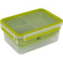 Emsa Clip&Go Boîte de conservation XL avec inserts, 2,3 L, Vert