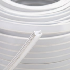 Profilé en Silicone IP65 pour Tiras LED 12x12mm (Rouleau de 100m)