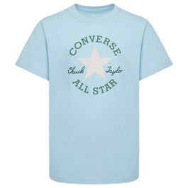 T shirt à manches courtes Enfant Converse Sustainable Core Sse Bleu ciel