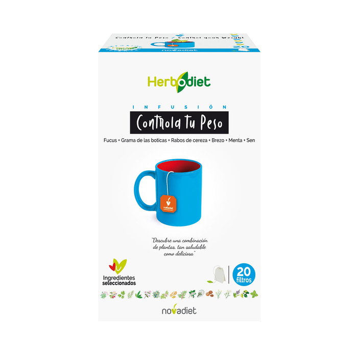 NOVADIET HERBODIET INF. Contrôle du poids 20 filtres NOVADIET HERBODIET INF. Contrôle du poids 20 filtres