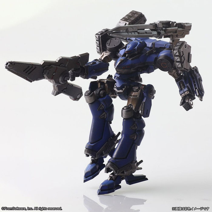 Armored Core figurines pack 4 Plastic Model Kit Structure Arts Series 1