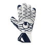 Gants de Gardien de But Uhlsport Supersoft Hn Blanc Adultes 12-13 ans