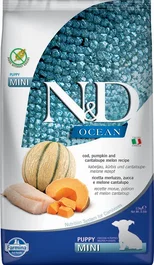 Farmina N&D Ocean Mini Bacalao & Pumpkin pour chiots 2,5kg