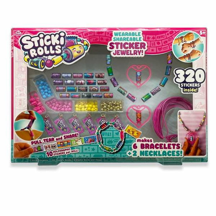 Famosa Set de bracelets Sticki Rolls thématique Hawaii Famosa Set de bracelets Sticki Rolls thématique Hawaii