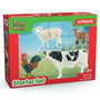 Schleich Mes Premiers Animaux de la Ferme, Coffret de 4 animaux Farm World