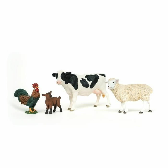 Schleich Mes Premiers Animaux de la Ferme, Coffret de 4 animaux Farm World