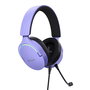 Casques avec Micro Gaming Trust GXT 490 Noir Pourpre