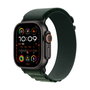 Apple Watch Ultra 2 MX4R3FD/A - Montre connectée 49mm en aluminium alpin - Bracelet sport vert/vert alpin