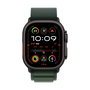 Apple Watch Ultra 2 MX4R3FD/A - Montre connectée 49mm en aluminium alpin - Bracelet sport vert/vert alpin