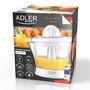 Centrifugeuse électrique Adler ad 4014 Blanc 60 W 1 L