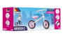 Molto - Bicicleta sin pedals - Vélo sans pédales d'équilibre rose 10 pouces - Dimensions : 48,5x36x90 cm - Pour enfant dès 2 ans