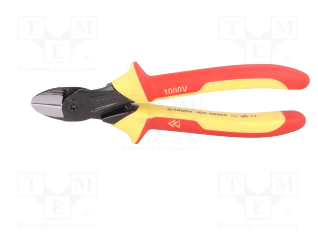 BAHCO Pince de coupe latérale isolée 180mm BAHCO Pince de coupe latérale isolée 180mm