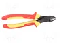 BAHCO Pince de coupe latérale isolée 180mm