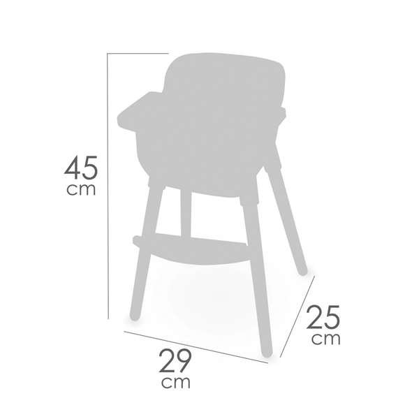 Decuevas Trona et parc d'activités 2-en-1 pour enfants à partir de 3 ans, avec assemblage, en métal, plastique et polyester