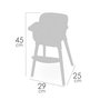 Decuevas Trona et parc d'activités 2-en-1 pour enfants à partir de 3 ans, avec assemblage, en métal, plastique et polyester