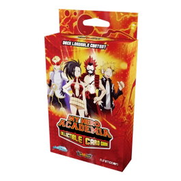 Jasco Games Jeu de cartes My Hero Academia deck Crimson Rampage