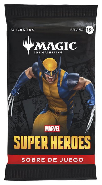 Wizards of the Coast Magic the Gathering Marvel Super Heroes Présentoir de 30 boosters (Espagnol) Wizards of the Coast Magic the Gathering Marvel Super Heroes Présentoir de 30 boosters (Espagnol)