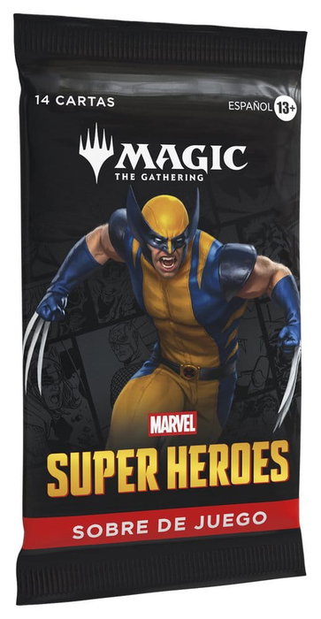 Wizards of the Coast Magic the Gathering Marvel Super Heroes Présentoir de 30 boosters (Espagnol) Wizards of the Coast Magic the Gathering Marvel Super Heroes Présentoir de 30 boosters (Espagnol)