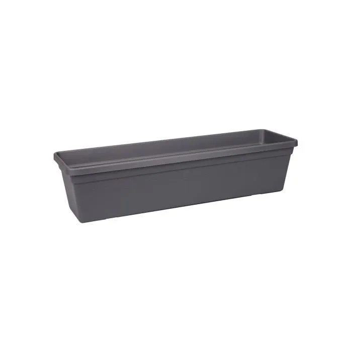 Elho Green Basics 40 - Jardinière rectangulaire extérieur et balcon, 6L, plastique recyclé résistant au gel - L 16,5 x P 39 x H 13,7 cm Elho Green Basics 40 - Jardinière rectangulaire extérieur et balcon, 6L, plastique recyclé résistant au gel - L 16,5 x P 39 x H 13,7 cm