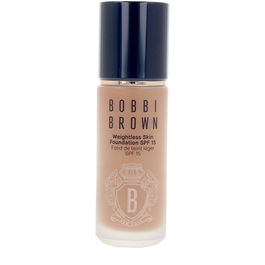 Bobbi Brown Fond de teint WEIGHTLESS SKIN SPF15 Amande Chaude 30 ml Mat Tenue Prolongée