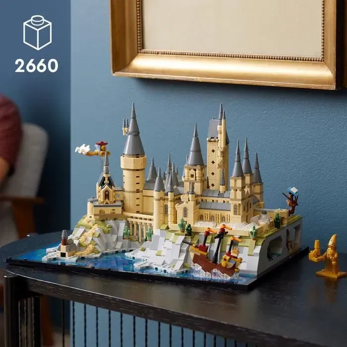 LEGO 76419 Le Château et le Domaine de Poudlard - Maquette à Construire pour Adultes avec Lieux Iconiques d'Harry Potter