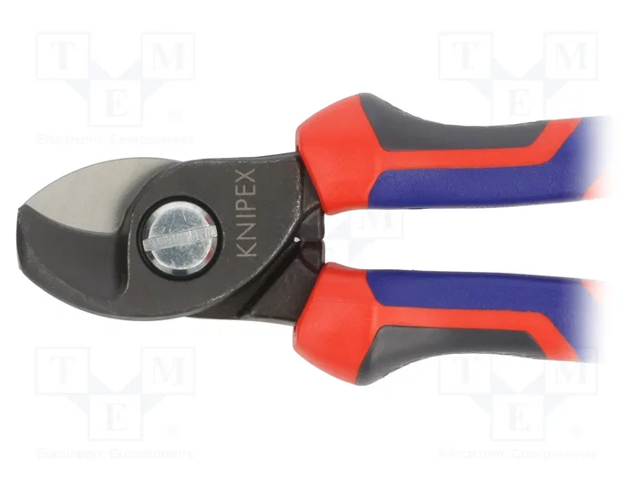 Knipex Ciseaux coupe-câbles avec poignées multimatériaux