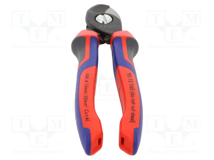 Knipex Ciseaux coupe-câbles avec poignées multimatériaux