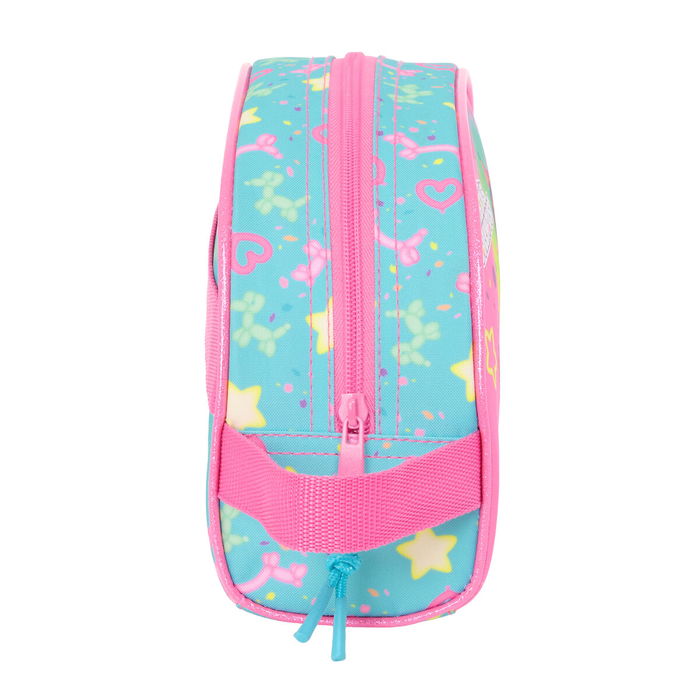 Nécessaire de Voyage Gabby's Dollhouse Confetti Rose Turquoise 26 x 16 x 9 cm