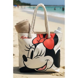 DISNEY Sac de plage Minnie pour enfants en nylon 52x37x17 cm
