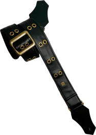 GETM Sangle pour Guitare et Basse - My Piccadilly Antique Brass
