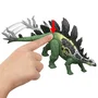 Jurassic World - Mega Action Stegosaurus - Figurine Dinosaure avec Attaque et Évolution - JKL85
