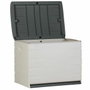 Plastiken Coffre de rangement 260L Noir en Résine