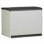 Plastiken Coffre de rangement 260L Noir en Résine