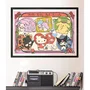 Clementoni Puzzle 1000 pièces Hello Kitty et ses Amis, Poster inclus, Dès 14 ans