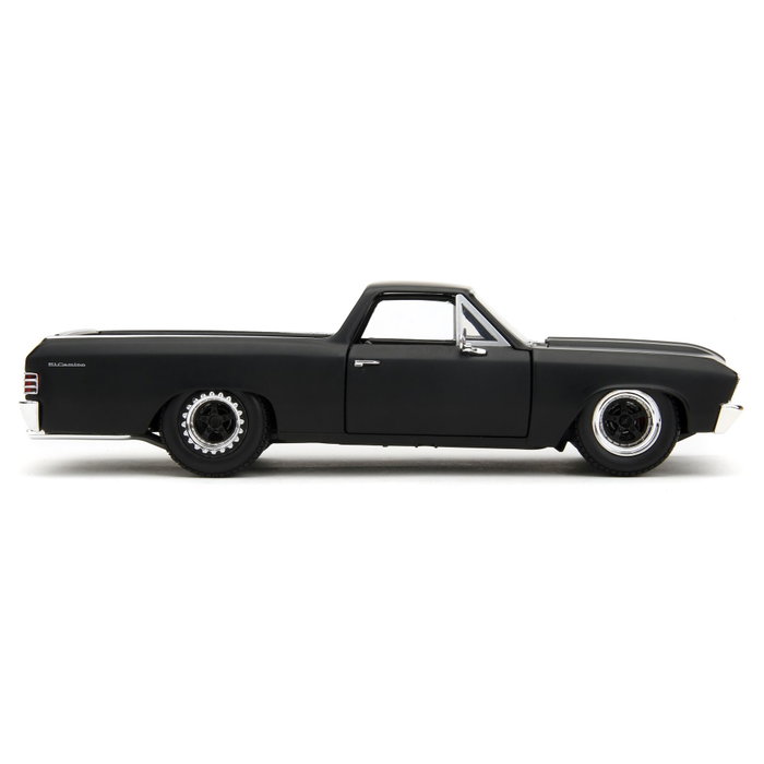 Jada Chevrolet El Camino 1967 Fast & Furious 10 - 1:24 - Noir Jada Chevrolet El Camino 1967 Fast & Furious 10 - 1:24 - Noir