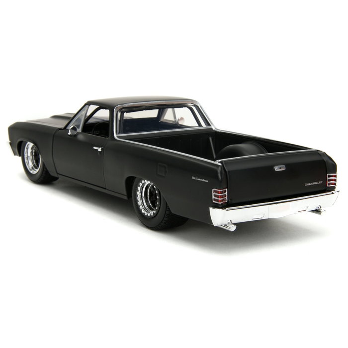 Jada Chevrolet El Camino 1967 Fast & Furious 10 - 1:24 - Noir Jada Chevrolet El Camino 1967 Fast & Furious 10 - 1:24 - Noir