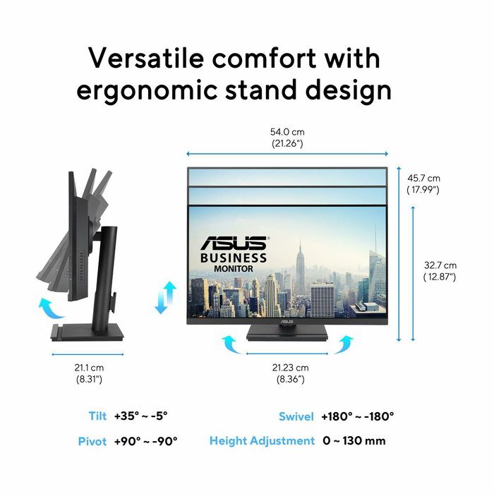 Asus 90LM04J1-B01371 Moniteur Gaming 27 pouces Full HD Noir