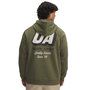 Sweat à capuche homme Under Armour Rival Fleece Hbr Logo Hd Vert foncé 8 ans