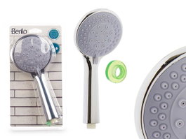 Berilo Téléphone de Douche Grande Argenté 3 Fonctions 24 x 5 x 10,5 cm (Set de 12)