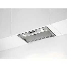 Electrolux LFG525S - Groupe aspirant avec moteur, 600 m3/h, 3 vitesses, recyclage/évacuation, filtre à graisse aluminium, LED, Classe C, H 245 x L 520 x P 285 mm