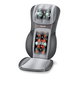 Beurer MG-295 (640.53) Coussin de Massage Shiatsu avec 4 Têtes, 3D, Réglage Hauteur, Chaleur et Lumière, Noir