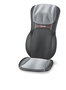 Beurer MG-295 (640.53) Coussin de Massage Shiatsu avec 4 Têtes, 3D, Réglage Hauteur, Chaleur et Lumière, Noir