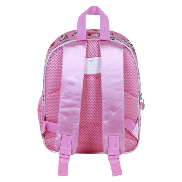 Sanrio Hello Kitty Sac à dos 3D Elite Lovely 30x25x10 cm - Pour enfant à partir de 3 ans - Design en relief et dos rembourré